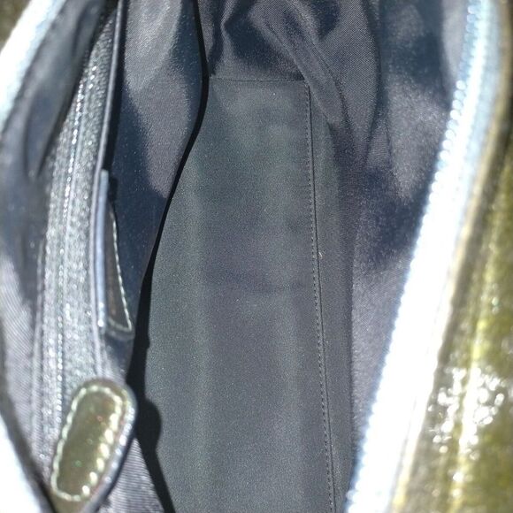 DIOR Olive Green Monogram Patent Leather Lady Dior Bag - Picture 15 of 16